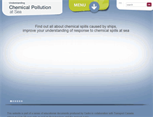 Tablet Screenshot of chemical-pollution.com